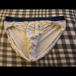 DKNY RAINBOW PINSTRIPE BRIEFS